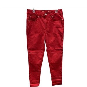 ❤️❤️SOLD❤️❤️SEVEN7 Women's Legging Red Jeans size 10P